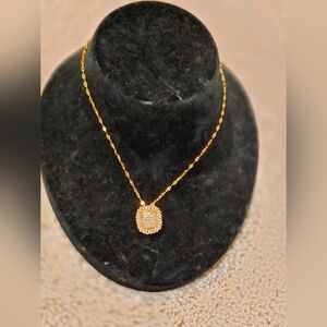 Gorgeous 21kgp Duabi gold necklace